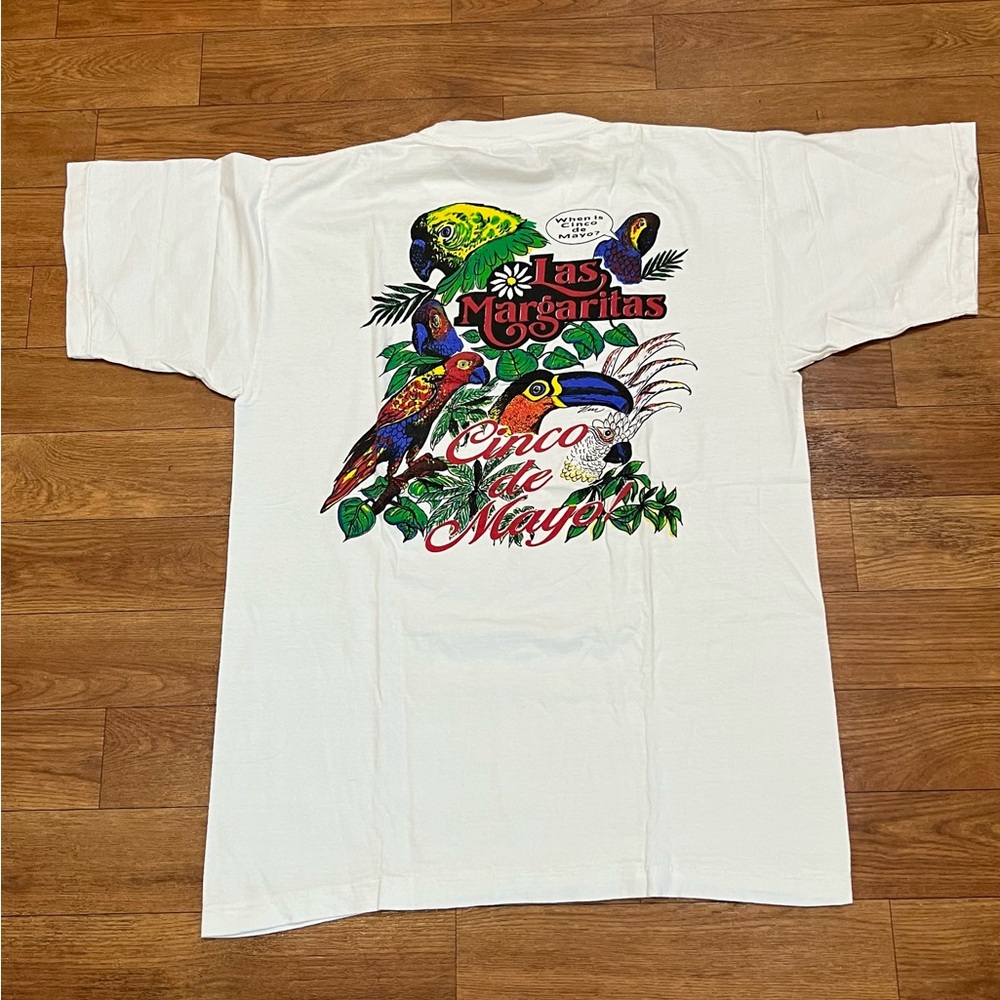 Vintage 90’s las margaritas cinco de mayo shirt men’s L